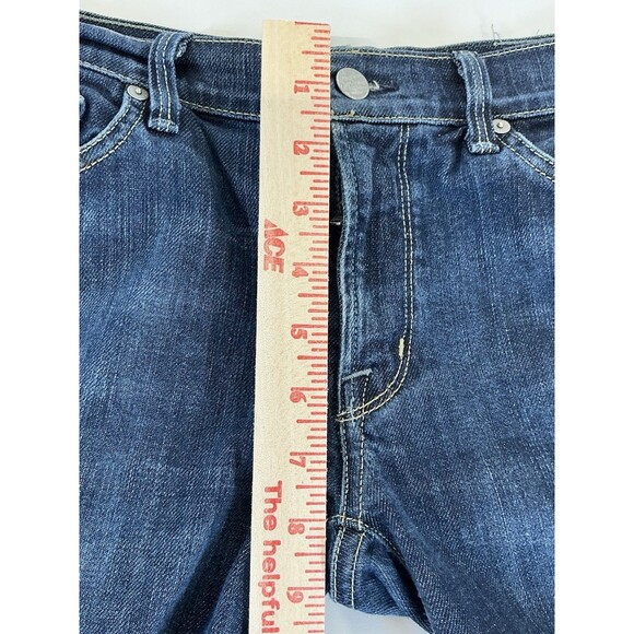 Citizens Of Humanity Jeans Women's Sz 30 Blue Amber Stretch Button Zip Boot Cut - Picture 10 of 13